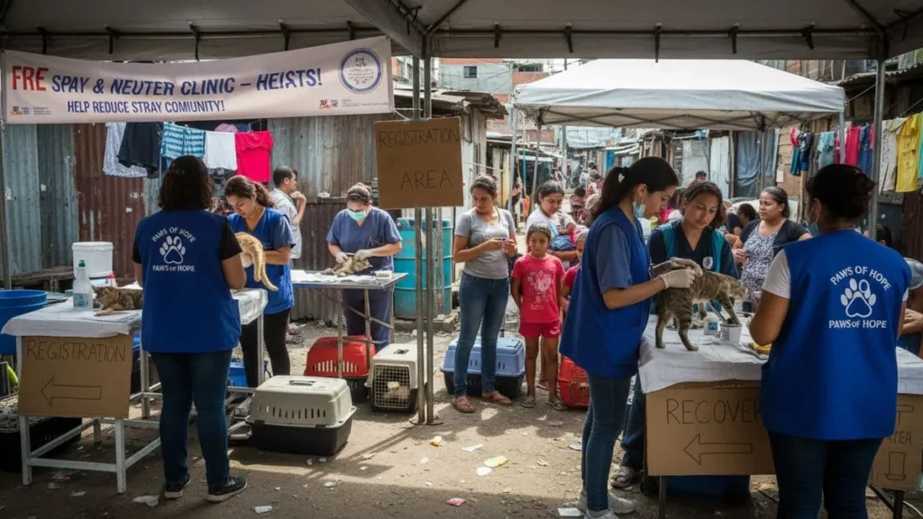 Affordable Spay-Neuter Outreach Campaigns to Reduce Stray Cat Populations in Urban Slums