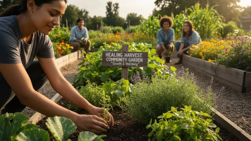 Healing Through Nature: How Community Garden Programs Promote Mental Health Support