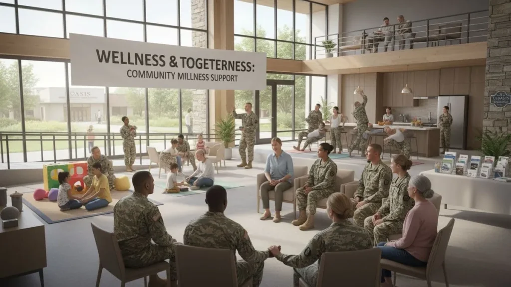 Community-Based Mental Health Support for Active Duty Soldiers and Their Families: A Strategy for Resilience and Well-being