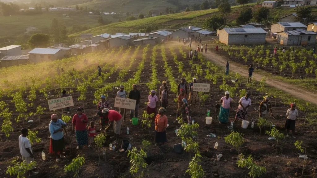 Community-Driven Reforestation Programmes Restoring Degraded Land in Low-Income Communities